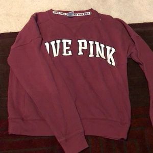 Victories secret pink sweatshirt